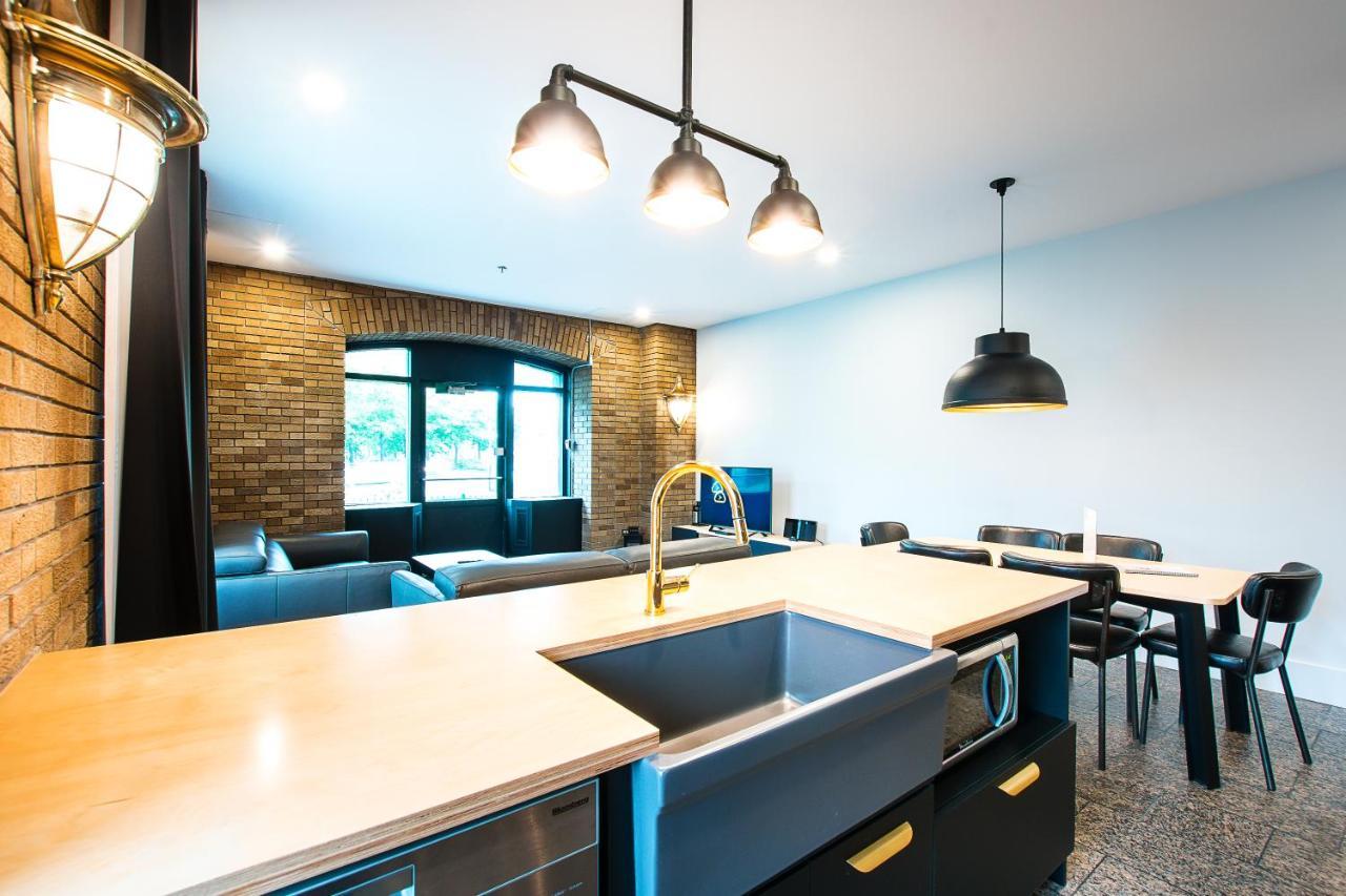 Апартаменты Les Lofts De La Gare - Par Les Lofts Vieux-Quebec Экстерьер фото